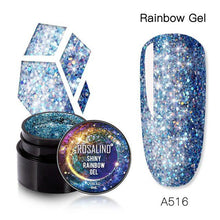 Load image into Gallery viewer, Luxury Modern Crystal Shiny Gel Nail Polish Painting Nails Art Design Diamond Manicure Gel Luxury Design For Women and Girls
