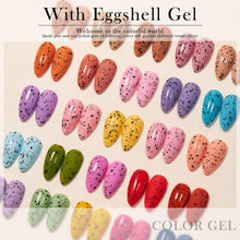 Load image into Gallery viewer, Luxury Gel Nail Polish Permanent Glossy Matte Egg Effect Elegant Stylish Eggshell Design For Women And Lady Nail Gel
