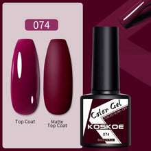 Load image into Gallery viewer, Womens Glossy Colorful 8ml Nail Gel Polish Permanent UV LED Summer Winter High Quality Fashion Design
