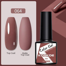 Load image into Gallery viewer, Womens Glossy Colorful 8ml Nail Gel Polish Permanent UV LED Summer Winter High Quality Fashion Design
