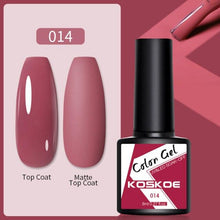 Load image into Gallery viewer, Womens Glossy Colorful 8ml Nail Gel Polish Permanent UV LED Summer Winter High Quality Fashion Design
