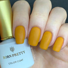 将图片加载到图库查看器，2022 Elegant Pretty Womens Orange 6ml Gel Nail Polish Summer UV LED Stylish Glossy and Matte Professional Home Nail Design For Women
