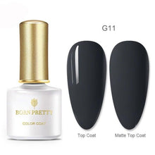 将图片加载到图库查看器，2022 Elegant Pretty Womens Orange 6ml Gel Nail Polish Summer UV LED Stylish Glossy and Matte Professional Home Nail Design For Women
