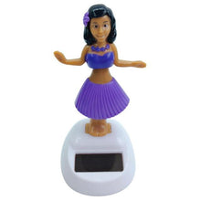 将图片加载到图库查看器，Car Decoration Dancing Doll Car Accessories Solar Power Toy Shaking Head Hawaii Swinging Animated Girl Car Ornament Car-styling Car Accessories Solar Power Toy Shaking Head Dancing Doll Car Accessories
