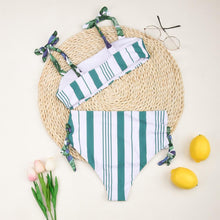 将图片加载到图库查看器，Female Push Up Swimsuit Modern Swimwear For Women Bikinis High Waist Bikini Set Solid Bikini 2 Piece Swimsuit Bathing Suits Women Bathing Suit High Waist Bikini Set Sport Wear Swimming Suit Bikini
