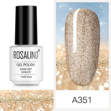 Load image into Gallery viewer, Luxury Womens Pink Shiny Nail Gel Polish Varnish Permanent UV Gel Popular High Quality Colorful Nail Polish
