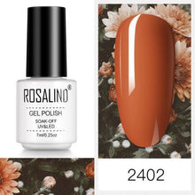 Load image into Gallery viewer, Luxury Womens Pink Shiny Nail Gel Polish Varnish Permanent UV Gel Popular High Quality Colorful Nail Polish
