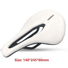 Load image into Gallery viewer, Bicycle Soft Thick Saddle Mountain Road Bike Wide Seat Cushion Road Bike Carbon Saddle Comfort Bike Saddle Ergonomic Waterproof Bicycle Seat For Road Bike Mountain Bike Seats
