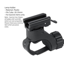 将图片加载到图库查看器，Bicycle Headlight Holder Front LED Lamp Buckle Quick Mount Release Helmet Adaptor Bracket Light Switch 360°Rotation Flashlight Mount Holder Bicycle Cycle Bike Front Torch Mount LED Headlight Holder Clip Clamp Rubber For Diameter Flashlight
