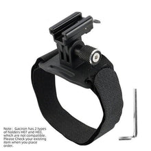 将图片加载到图库查看器，Bicycle Headlight Holder Front LED Lamp Buckle Quick Mount Release Helmet Adaptor Bracket Light Switch 360°Rotation Flashlight Mount Holder Bicycle Cycle Bike Front Torch Mount LED Headlight Holder Clip Clamp Rubber For Diameter Flashlight
