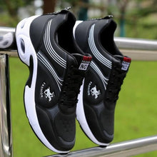 将图片加载到图库查看器，Men's  Leather Autumn Shoes Casual Sneakers Tennis Fashion White Trainers Sneakers Casual Leather Fashion Sneakers Breathable Sports Running Sneakers
