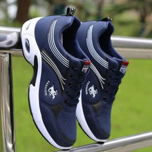 将图片加载到图库查看器，Men's  Leather Autumn Shoes Casual Sneakers Tennis Fashion White Trainers Sneakers Casual Leather Fashion Sneakers Breathable Sports Running Sneakers
