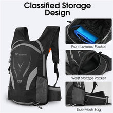 将图片加载到图库查看器，Bike Bags Portable Waterproof Backpack Cycling Water Bag Outdoor Sport Climbing Hiking Pouch Hydration Backpack  Bike Backpack  Mountain Biking Daypack Cycling Hiking Bicycle 10L
