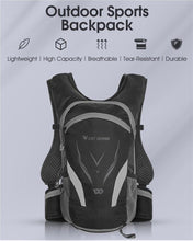 将图片加载到图库查看器，Bike Bags Portable Waterproof Backpack Cycling Water Bag Outdoor Sport Climbing Hiking Pouch Hydration Backpack  Bike Backpack  Mountain Biking Daypack Cycling Hiking Bicycle 10L
