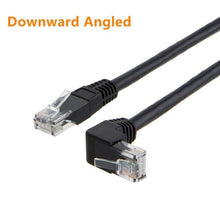 Load image into Gallery viewer, CAT6 Ethernet Cable LAN Cable Network Cable Gold Plated Laptop Router Cat6 Right Angle Ethernet Cable RJ45 Network Patch Cord Cable For Laptop Game Console
