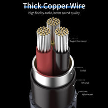 将图片加载到图库查看器，Audio Extension 3.5 mm Aux Cable Jack For Headphone Extender Cord
