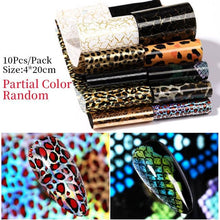 将图片加载到图库查看器，Nail Foils Marble Flower Series Iridescent Nail Art Transfer Sticker Paper Slider Nail Water Decal Design Manicures Decorations  Art Manicures Decoration New Gold Nail Transfer Foils for Nail Arts Nails Supply Holographic Effect Nail Art Foil Stickers Hol
