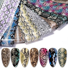 将图片加载到图库查看器，Nail Foils Marble Flower Series Iridescent Nail Art Transfer Sticker Paper Slider Nail Water Decal Design Manicures Decorations  Art Manicures Decoration New Gold Nail Transfer Foils for Nail Arts Nails Supply Holographic Effect Nail Art Foil Stickers Hol
