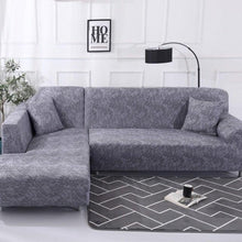 Load image into Gallery viewer, Elastic Sofa Covers for Living Room Stretch Slipcovers Sectional Couch Cover L Shape Corner Armchair Cover 1/2/3/4 Seater Slipcovers Elastic Stylish Printed Sectional Sofa Furniture Protector For Living Room
