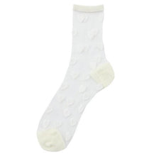 Load image into Gallery viewer, Women Socks New Fashion Long Transparent Cute Heart Thin Socks Female Summer Casual Sweet Funny Socks Stylish Ankle Socks For Women
