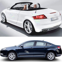 Load image into Gallery viewer, 1Pair Car Rear View Mirror Sticker Reflective Decal Vinyl Sticker Decal Stripe Sticker  Car Rear View Mirror Stickers Car Body Stickers Waterproof Reflective Car Side Stickers Auto Side Stripe Decals  Side Mirror Reflective Decals Auto Rearview Stickers

