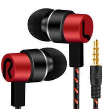 将图片加载到图库查看器，Sports Headphones Wired Gaming In Ear Earbuds Monitor Earphones With Mic Stereo Sound Volume Control  3.5mm Wired Headphones With Bass Earbuds Stereo Earphone Music Sport Gaming Headset With Mic Simple Earphones
