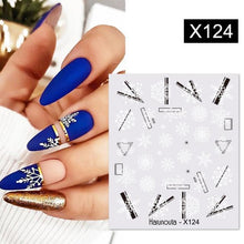 Load image into Gallery viewer, Sparkly Gold Bronzing Christmas 3D Snowflake Nail Stickers Colorful Sliver Glitter Xmas Elk Deer Socks Transfer Foil For Nails Snowflake Nail Art Stickers Decals Christmas Nail 3D Self Adhesive Nail Stickers for Acrylic Nails Snowflake Winter Slider

