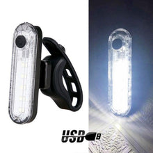 Load image into Gallery viewer, Bike Tail Light Ultra Bright USB Rechargeable LED Bicycle Rear Light 5 Light Mode Headlights High Visibility Bike Rear Light USB Rechargeable LED Bicycle Tail Light Waterproof Cycling Safety Flashlight With Multiple Modes
