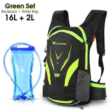 将图片加载到图库查看器，Bike Bags Portable Waterproof Backpack Cycling Water Bag Outdoor Sport Climbing Hiking Pouch Hydration Backpack  Bike Backpack  Mountain Biking Daypack Cycling Hiking Bicycle 10L
