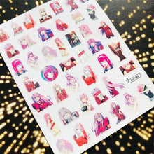 将图片加载到图库查看器，3D Nail Art Stickers Decal Template Nail Tool Decorations Nail Slider  Metallic Nail Art Stickers Set Love Metal Nail Studs Decals for Women Nail Decorations Accessories Metal Curve Stripe Lines Design Letter Nail Sticker Decoration

