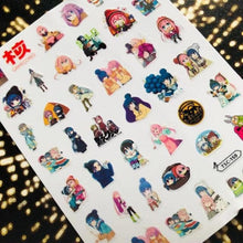 将图片加载到图库查看器，3D Nail Art Stickers Decal Template Nail Tool Decorations Nail Slider  Metallic Nail Art Stickers Set Love Metal Nail Studs Decals for Women Nail Decorations Accessories Metal Curve Stripe Lines Design Letter Nail Sticker Decoration
