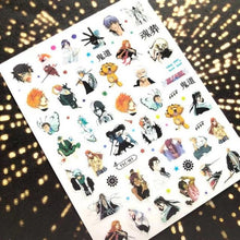 将图片加载到图库查看器，3D Nail Art Stickers Decal Template Nail Tool Decorations Nail Slider  Metallic Nail Art Stickers Set Love Metal Nail Studs Decals for Women Nail Decorations Accessories Metal Curve Stripe Lines Design Letter Nail Sticker Decoration
