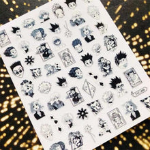 将图片加载到图库查看器，3D Nail Art Stickers Decal Template Nail Tool Decorations Nail Slider  Metallic Nail Art Stickers Set Love Metal Nail Studs Decals for Women Nail Decorations Accessories Metal Curve Stripe Lines Design Letter Nail Sticker Decoration

