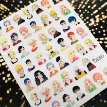 将图片加载到图库查看器，3D Nail Art Stickers Decal Template Nail Tool Decorations Nail Slider  Metallic Nail Art Stickers Set Love Metal Nail Studs Decals for Women Nail Decorations Accessories Metal Curve Stripe Lines Design Letter Nail Sticker Decoration
