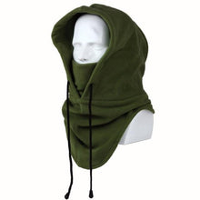 将图片加载到图库查看器，Sally Face Mask Full Face Mask Fleece Cap Balaclava Neck Warmer Hood Winter Sports Ski Men Women Tactical Mask Men Mask Sun Balaclava Shawl Women Winter Hat Soft Knitted Hooded Neck Collar Cap Beanie Hat Warm Scarf Unisex Bonnet Hooded Scarf Hat
