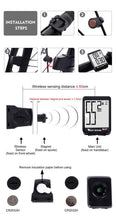 将图片加载到图库查看器，Wireless Wired Bike Computer Backlight Speedometer Odometer Rainproof Cycling Stopwatch Road Bicycle Computer Multifunction With Extra Large LCD Backlight Display Waterproof Design
