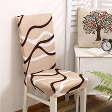 将图片加载到图库查看器，Spandex Chair Cover Removable Anti-Dirty Seat Slipcover Cover For Banquet Wedding Dinner Restaurant Slipcovers Anti-Stain Removable Washable Parsons Chair Protector For Dining Room Banquet Ceremony Wedding Party Hotel Restaurant
