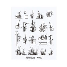 将图片加载到图库查看器，Nails Sticker Nail Art Decorations Flowers Leaves Decals Water Transfer Sliders Woman Face Fruit Foil Manicures Wraps  Water Transfer Nail Decals Sticker For Pretty Girl Self-Adhesive Nail Decals Designer Nail Stickers for Acrylic Decal
