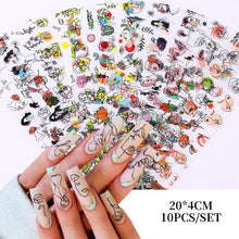 将图片加载到图库查看器，Christmas Silver Snowflakes Nail Art Foil Transfer Glitter Stickers 3D Nail Art Decals Designer Manicuring Decoration Xmas Gift Nails Snowflake Nail Art Stickers Decals Christmas Nail 3D Self Adhesive Nail Stickers for Acrylic Nails Snowflake
