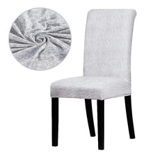 Load image into Gallery viewer, Printed Chair Cover Economical and Practical Stretch Seat Cover Slipcovers Big Elastic Washable Dining Chairs Beach Chairs Removable Washable Short Parsons Kitchen Chair Covers Protector for Dining Room Hote
