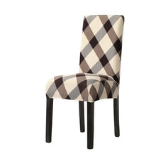 Load image into Gallery viewer, Print Pattened Dining Chair Cover Spandex Elastic Chair Slipcover Stretch Case For Chairs Wedding Hotel Banquet  Fit Stretch Short Dining Room Chair Covers with Printed Pattern Banquet Chair Seat Protector Slipcover For Home Party Hotel Wedding Ceremony
