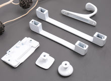 Load image into Gallery viewer, Handles Drawer Cabinet Furniture Kitchen Handles For Cabinet Knob Door Drawer Furniture Kitchen Knob Simplicity White Stainless Steel Hollow Tube  Bar Drawer Pulls Cupboard Knob For Kitchen Furniture Hardware
