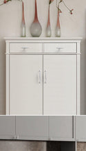 Load image into Gallery viewer, Handles Drawer Cabinet Furniture Kitchen Handles For Cabinet Knob Door Drawer Furniture Kitchen Knob Simplicity White Stainless Steel Hollow Tube  Bar Drawer Pulls Cupboard Knob For Kitchen Furniture Hardware
