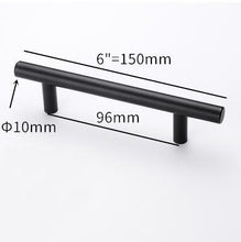 Load image into Gallery viewer, Stainless Steel Kitchen Door Cabinet T Bar Handle Pull Knob Door Pull Handle Stainless Door Handle Stainless Steel Hollow Bar Drawer Pulls Cupboard Knob For Kitchen Furniture

