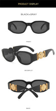 将图片加载到图库查看器，Trendy Sunglasses for Women Men Model Design Sunglasses For  Women New Branded Designer Glasses For Women/Men New Retro Eyewear for Women

