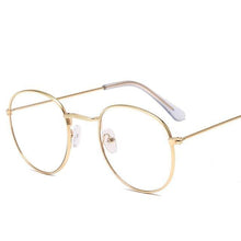 将图片加载到图库查看器，Simple Fashion Design Small Sunglasses For Women Round Shape Glasses For Men/Women Luxury Eyeglasses UV Protection Lightweight Driving Fishing Sports Mens Sunglasses
