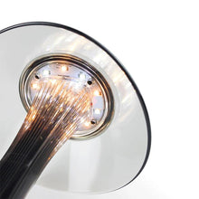 将图片加载到图库查看器，LED Desk Lamp Dimmable Protection Eyes USB Charging Smart Touch Switch Bedside Lamps Transparent Crystal Creative Table Light Decorative Table Lamp Cute Study Lamps for Bedroom Décor
