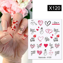 Load image into Gallery viewer, Snowflakes Nail Water Decals Christmas White Snow Transfer Sticker Decoration Slider Flower Leaf Manicuring Art Paper Tips Snowflake Bronzing Christmas Slider Nail Art 3D Decals Decoration Decals Snowflakes Elk Bear Christmas Xmas Stickers
