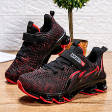 将图片加载到图库查看器，Luxury Boys Sneakers Kids Running Outdoor Children Sport Tennis Breathable Non-slip Sole Sneakers Outdoor Sport Walking Fashion Sneakers

