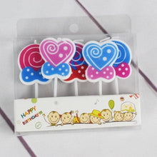 Load image into Gallery viewer, Cake Topper Bear Candles Cartoon Smiley Face Birthday Insert Creative  Party Cake Handmade Smiley Daisy Flower Cake Toppers For Birthday Party
